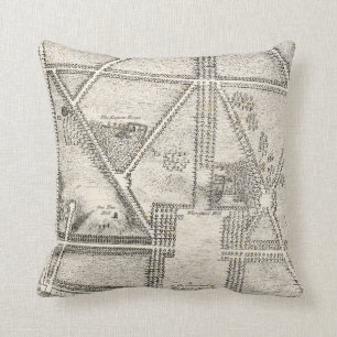 Map of Greenwich Park Cushion