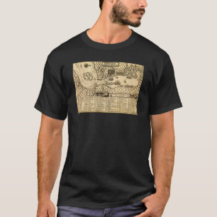 Map of Guayaquil, Ecuador (1741) T-Shirt