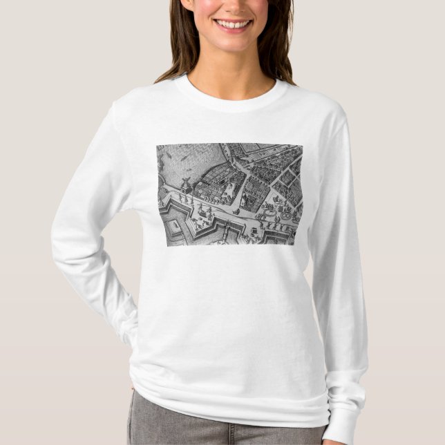 Map of Hamburg T-Shirt (Front)