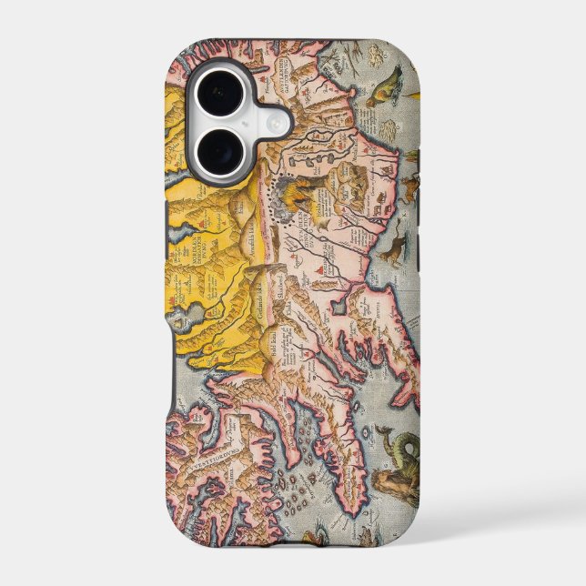 Map of Iceland (Back)