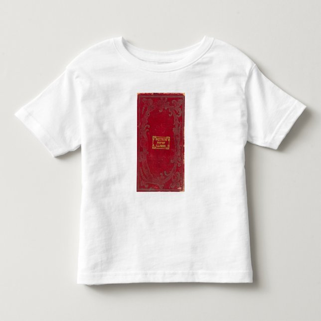 Map of Illinois Toddler T-Shirt (Front)