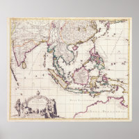 Map of India & the East Indies