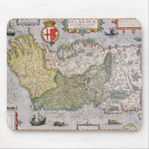 Map of Ireland Mouse Mat