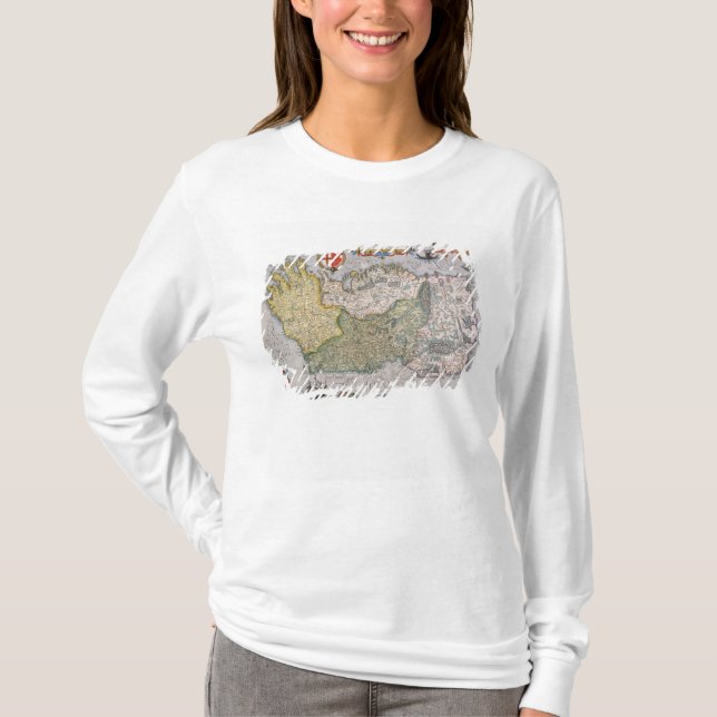 Map of Ireland T-Shirt (Front)