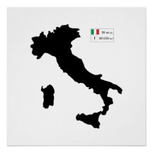 Map of Italy and big data
