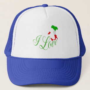 Map of Italy Trucker Hat
