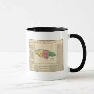 Map Of Jamaica Mug