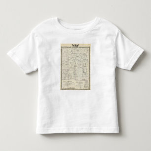 Map of Jasper County, Lawrenceville Toddler T-Shirt