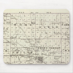 Map of Jefferson County Mouse Mat