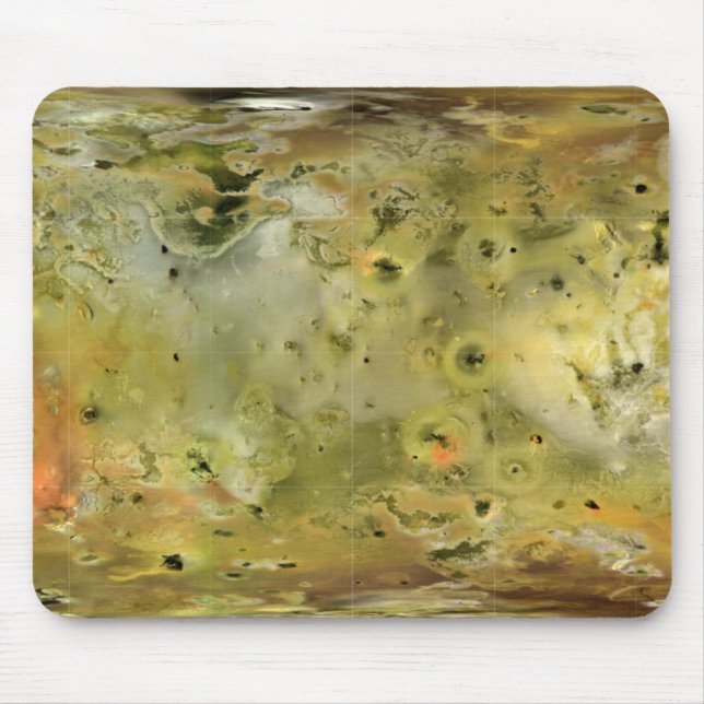 Map of Jupiter's moon Lo Mouse Mat (Front)