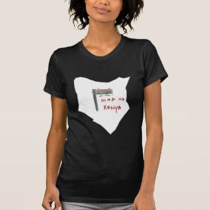 Map of Kenya T-Shirt