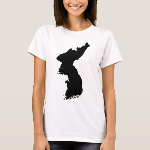 Map of Korea T-Shirt