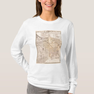 Map of Lake County with Lowell T-Shirt