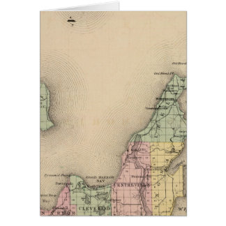 Map of Leelanau County, Michigan