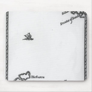 Map of Lilliput and Blefuscu Mouse Mat