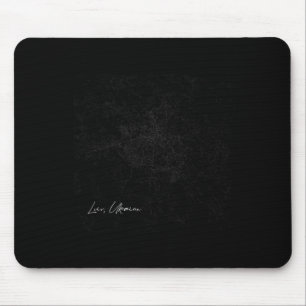 Map Of Lviv Mouse Mat