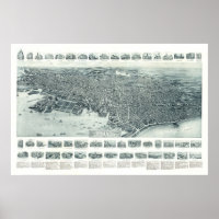 Map of Lynn, Massachusetts from 1916