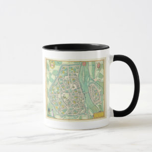 Map of Maastricht, from 'Civitates Orbis Terrarum' Mug