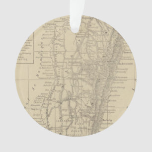 Map of Madagascar Ornament