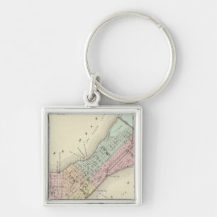 Map of Madison, Wisconsin Key Ring
