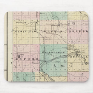 Map of Marquette County & Westfield Mouse Mat