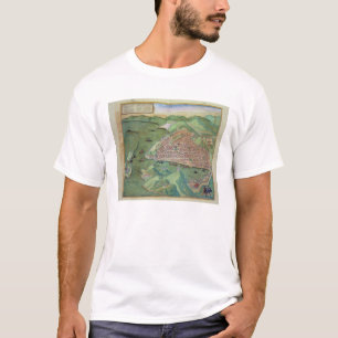 Map of Marseilles, from 'Civitates Orbis Terrarum' T-Shirt