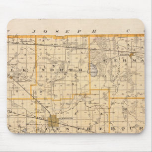 Map of Marshall County Mouse Mat