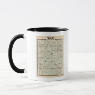 Map of McDonough County, Rushville Mug