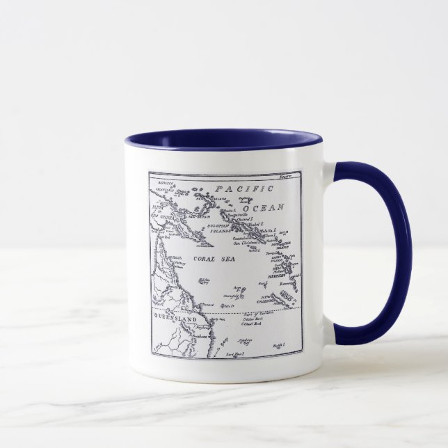 Map of Melanesia Mug (Right)