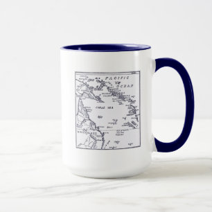 Map of Melanesia Mug
