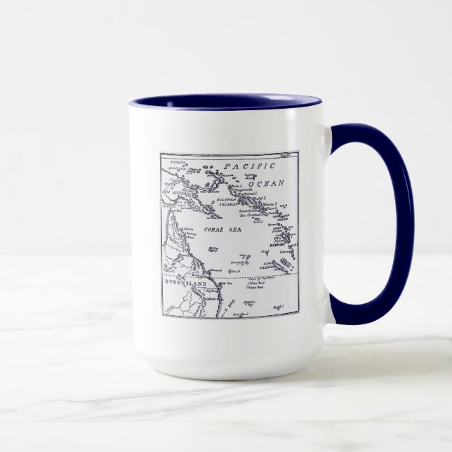 Map of Melanesia Mug (Right)