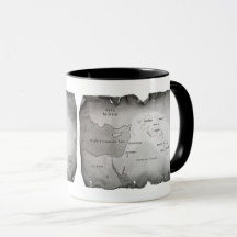 MAP OF MESOPOTAMIA Combo Mug