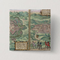 Map of Mexico and Cuzco, from 'Civitates Orbis Ter