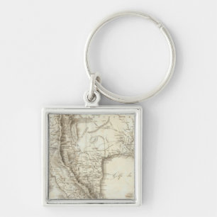 Map of Mexico and neighbouring countries Key Ring
