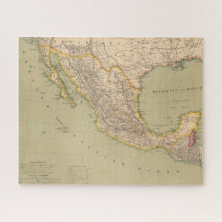 Map of Mexico Jigsaw Puzzle