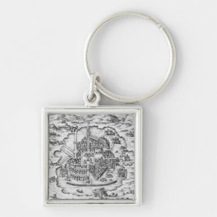 Map of Mexico Key Ring