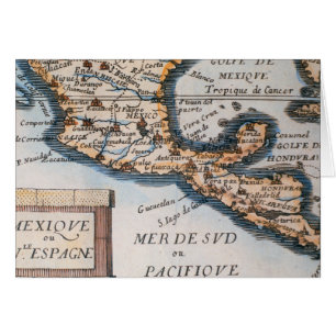 Map of Mexico or New Spain   1625