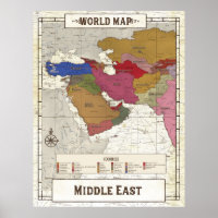 Map Of Middle East