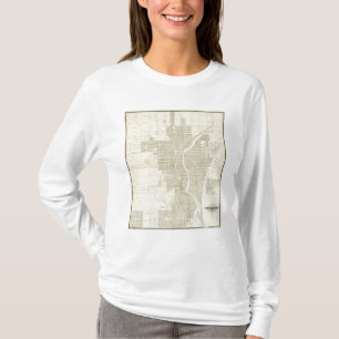 Map of Milwaukee T-Shirt