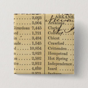 Map of Missouri 15 Cm Square Badge