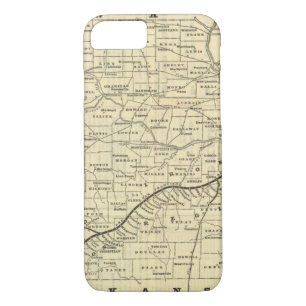 Map of Missouri 2 iPhone 8/7 Case
