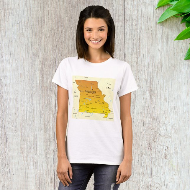 Map Of Missouri T-Shirt (Creator Uploaded)