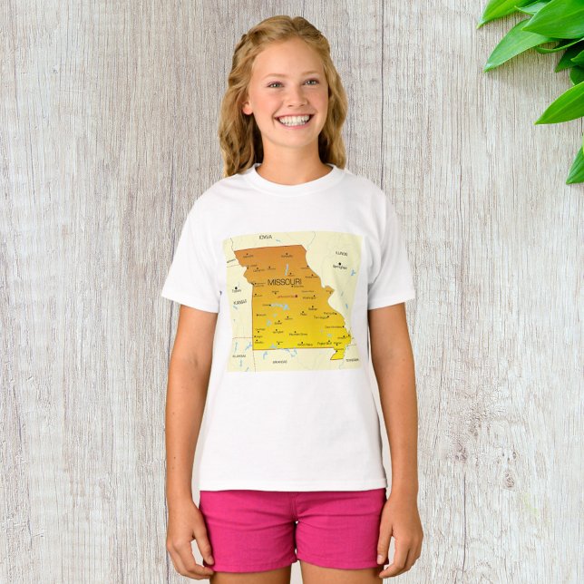 Map Of Missouri T-Shirt (Creator Uploaded)