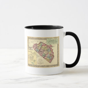 Map of Morgan, Berkeley, and Jefferson counties Mug