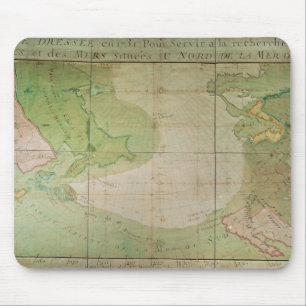 Map of New Discoveries Mouse Mat