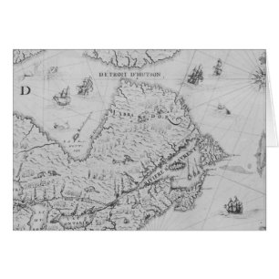 Map of New France or Canada