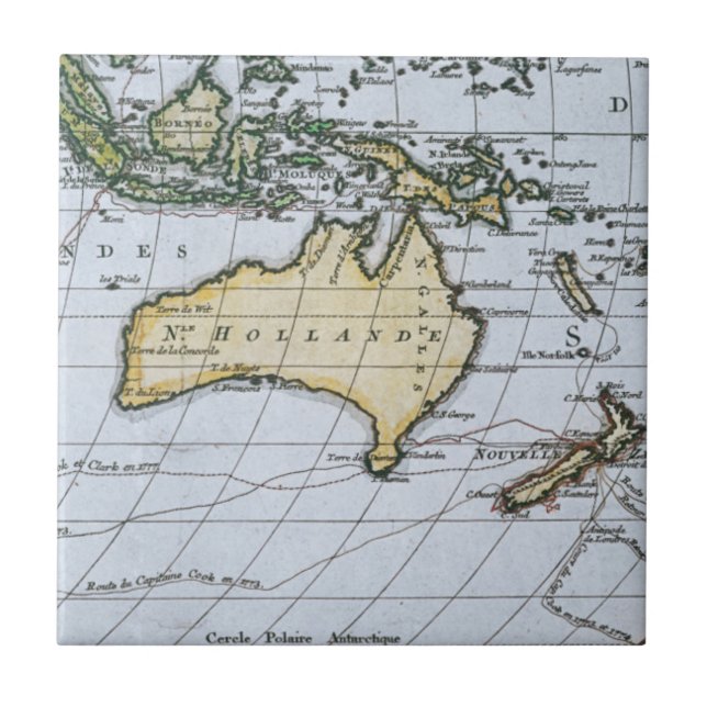 Map of New Holland Tile (Front)