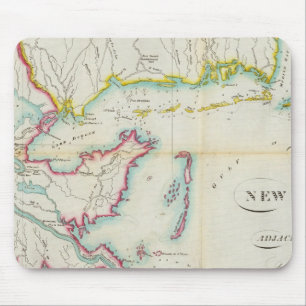 Map of New Orleans and Adjacent Country Mouse Mat