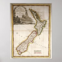 Map of New Zealand