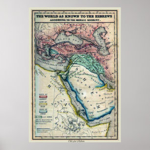 Map of 'Noah's World' Poster